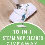 10-in-1 steam mop cleaner giveaway