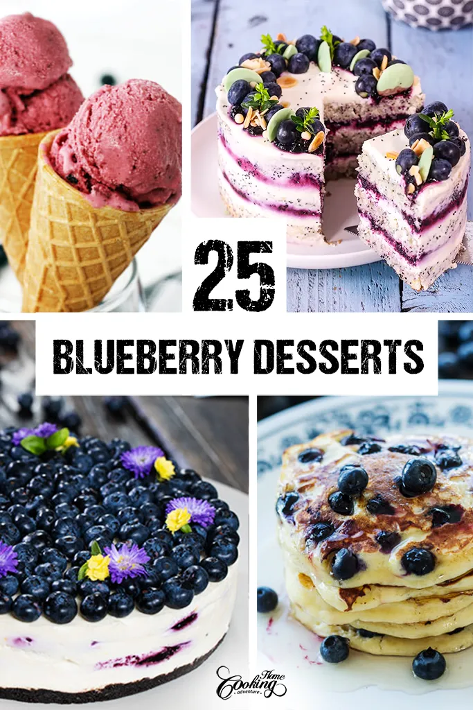 25 Blueberry Desserts