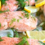 Perfect Poached Salmon with Dill