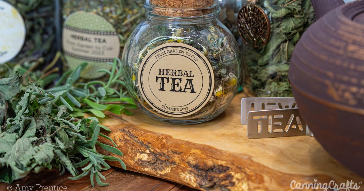 Growing an Herbal Tea Garden for delicious homemade tea blends