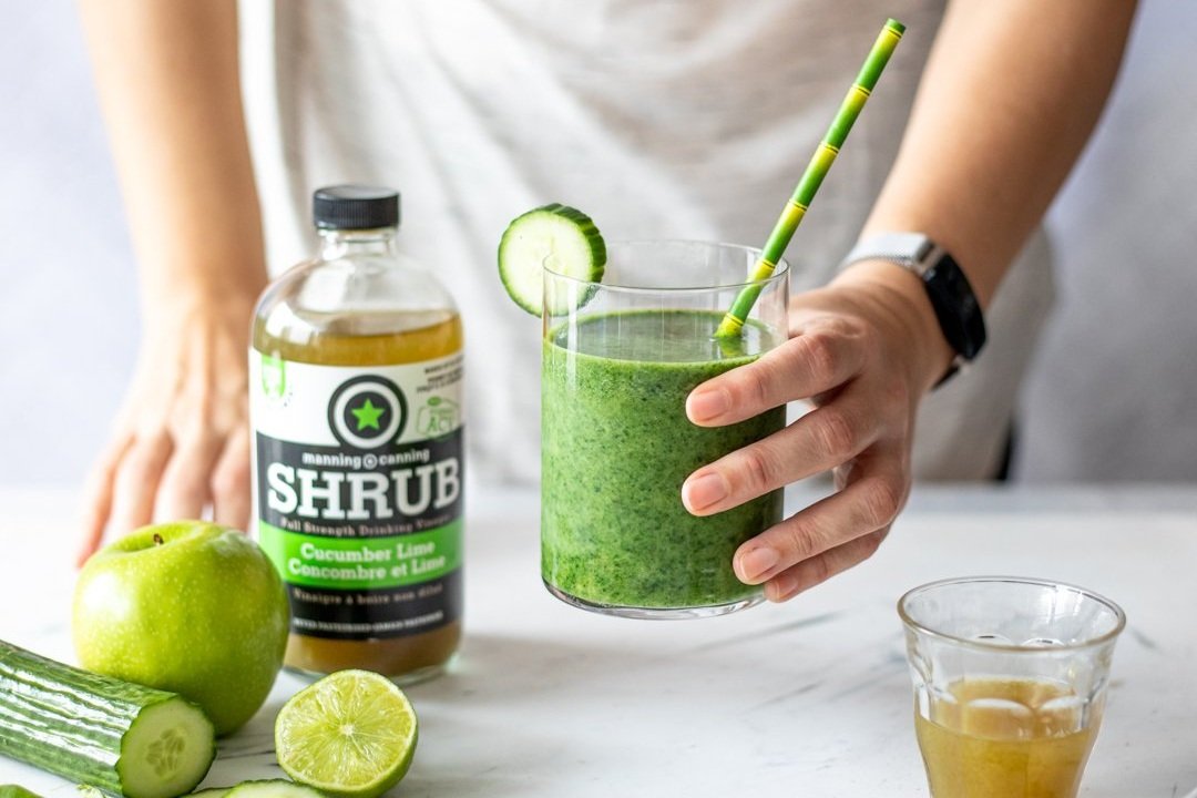 Cucumber Shrub Smoothie — Manning Canning Kitchen