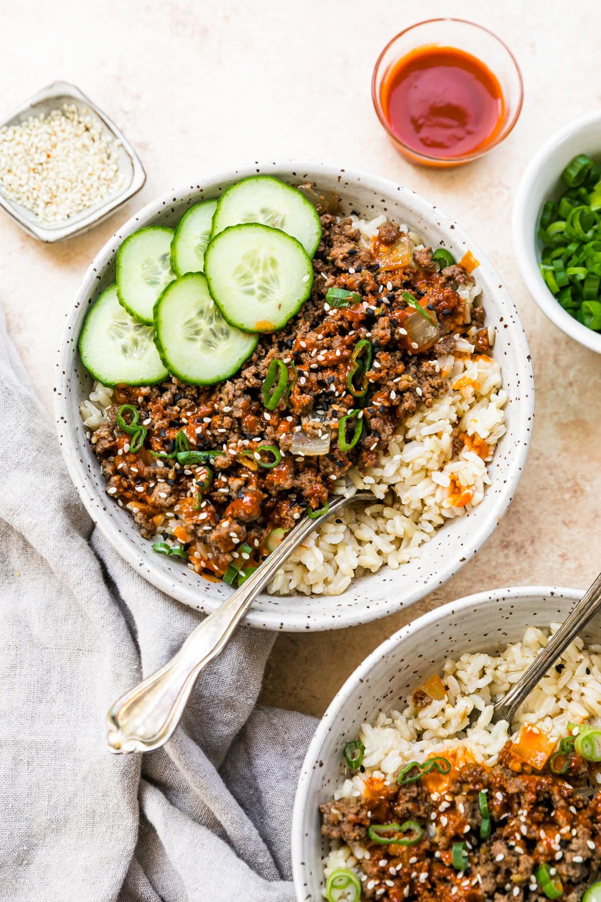 Korean Beef Rice Bowls