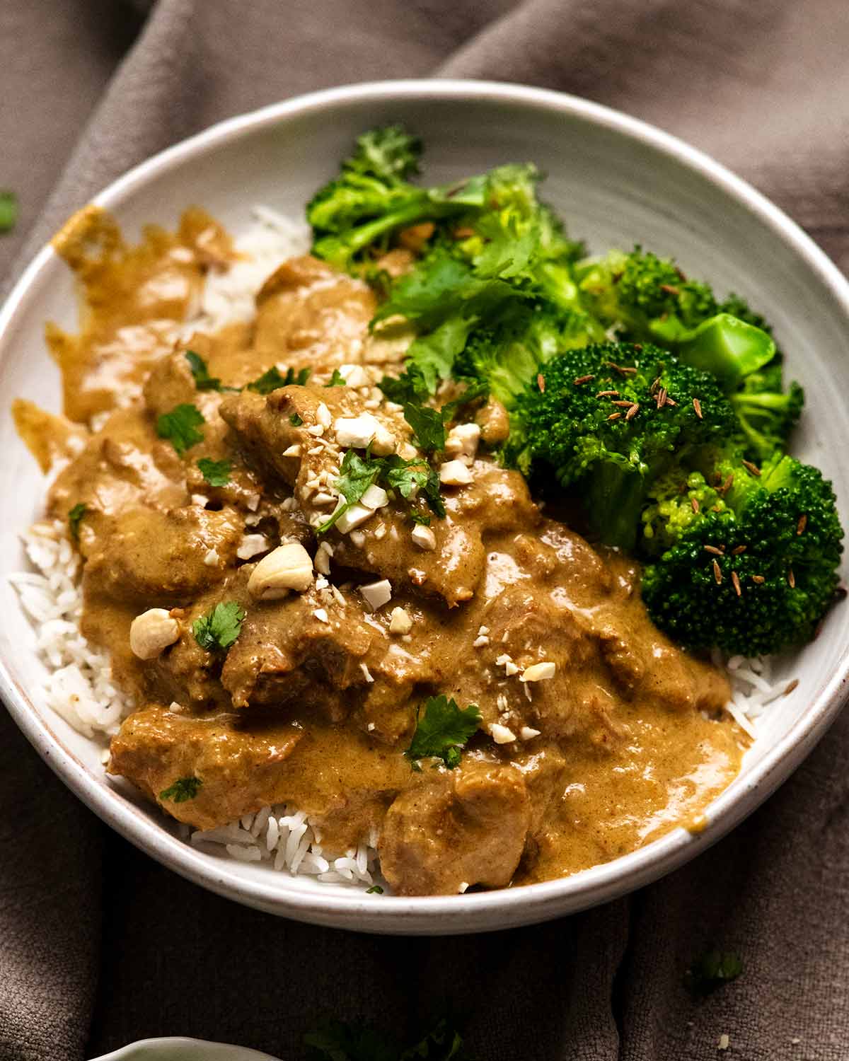 Lamb korma curry ready to eat