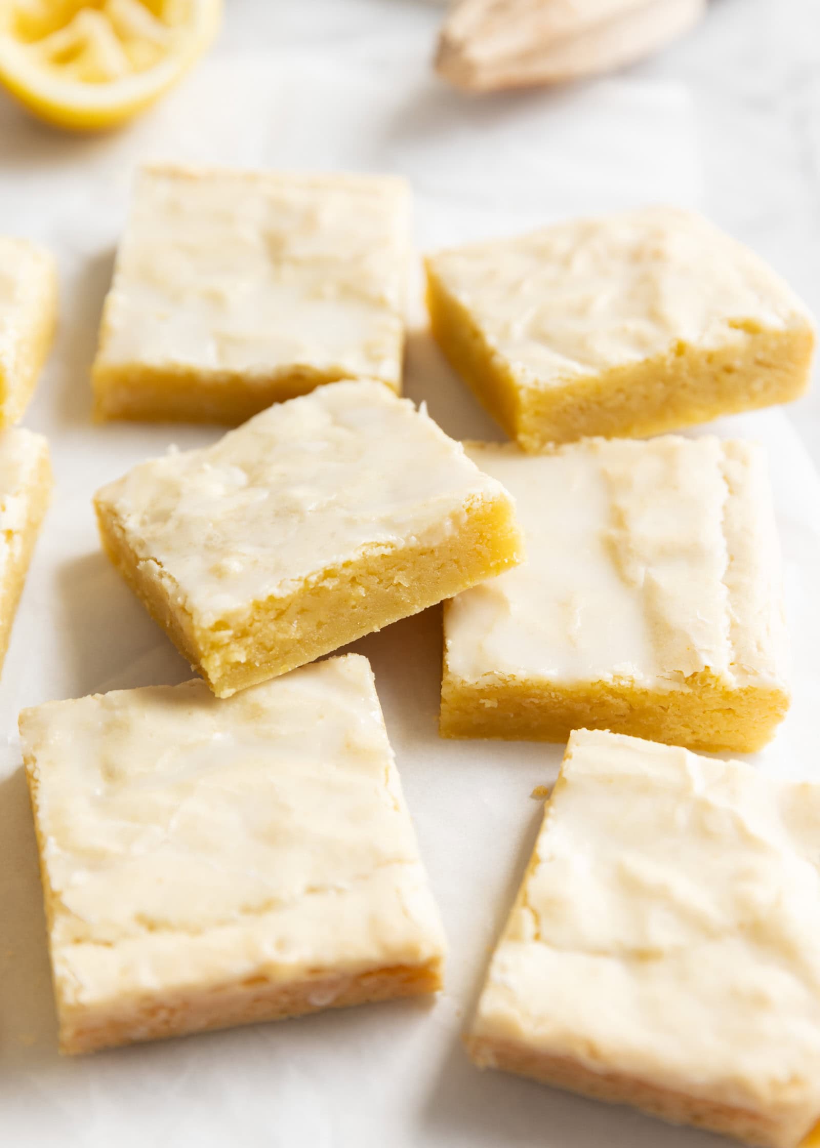 Lemon Brownies - Broma Bakery