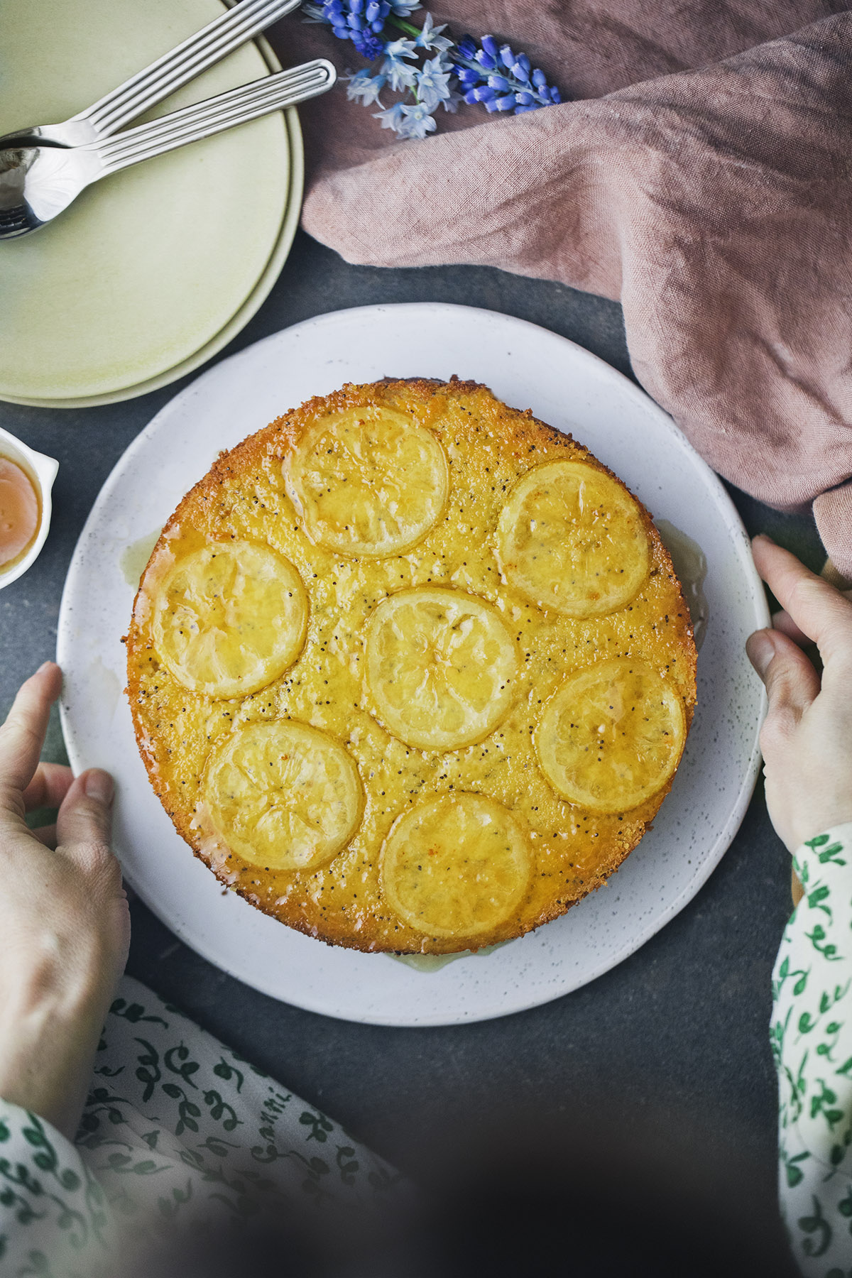 Lemon, Polenta & Ricotta Cake — Green Kitchen Stories