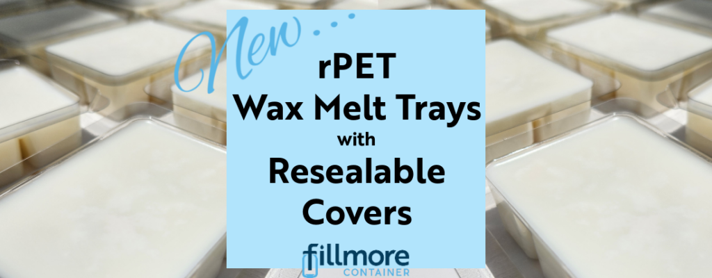 NEW rPET Wax Melt Trays are Recyclable!