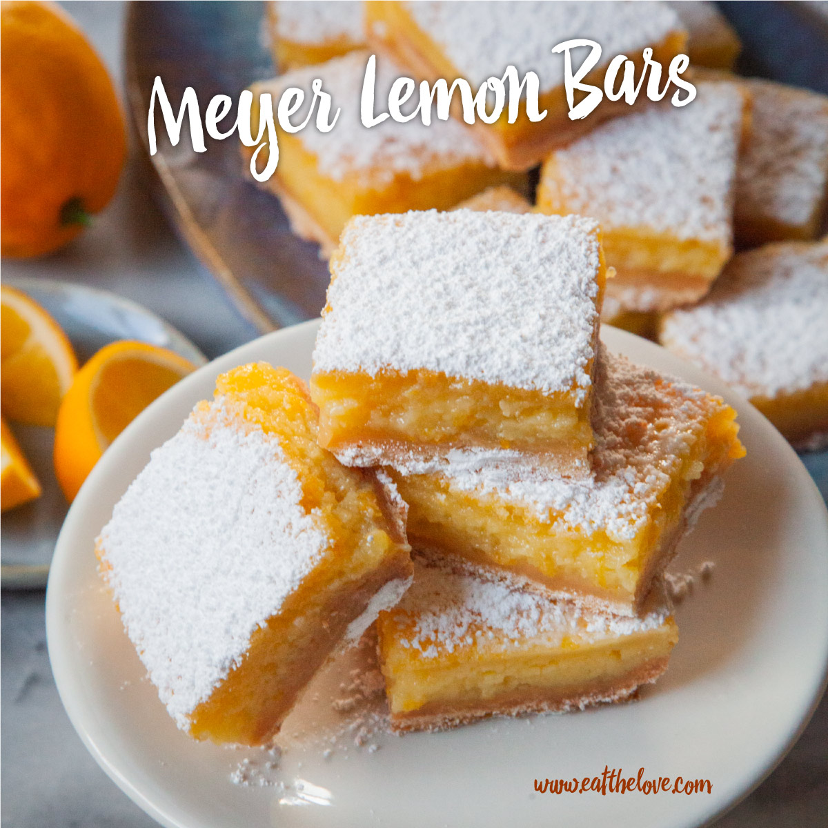 Meyer Lemon Bars | Meyer Lemon Bar Recipe