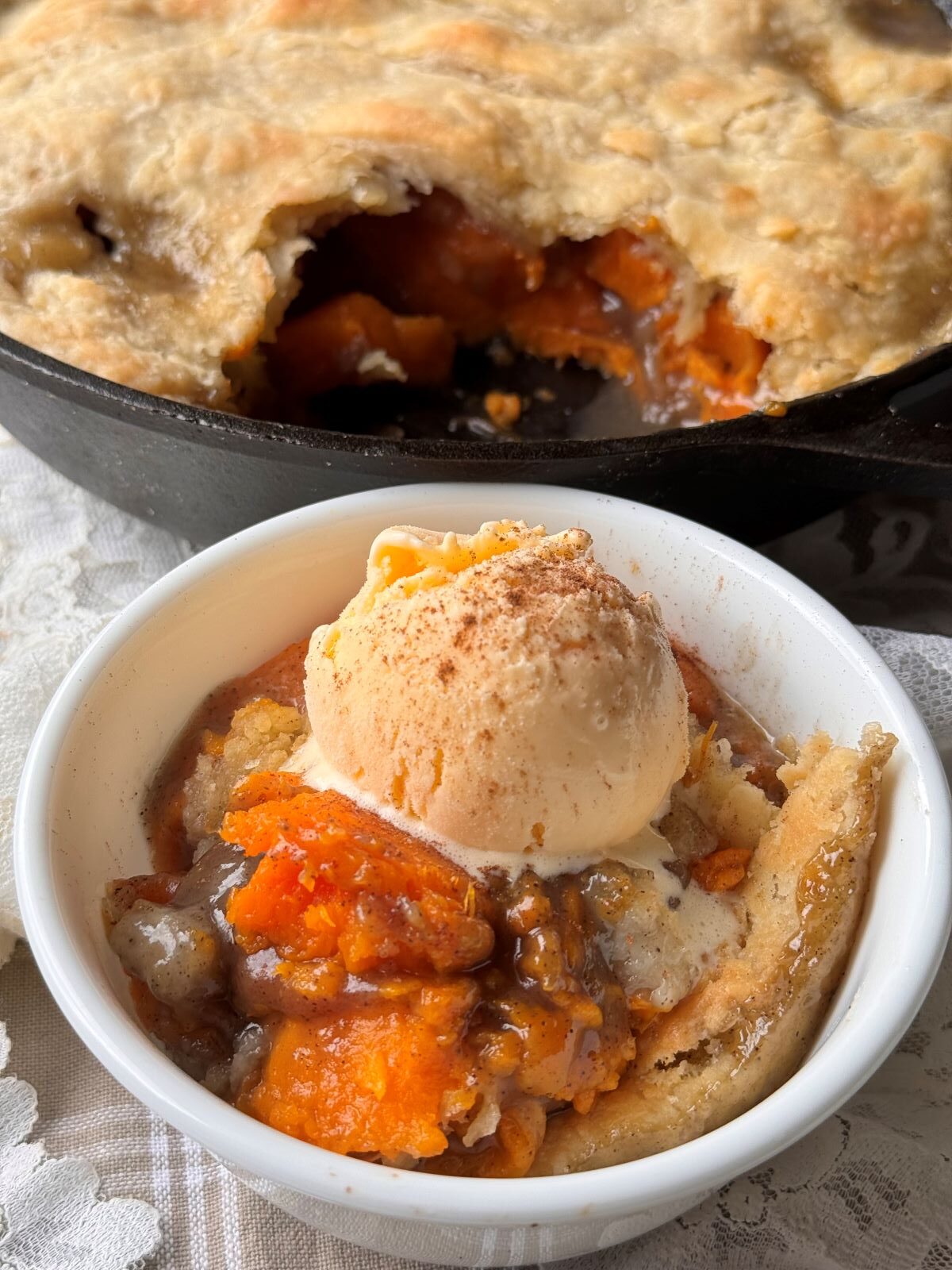 Sweet Potato Cobbler