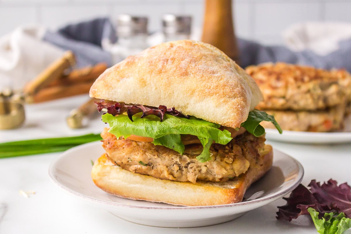 Turkey White Bean Burgers - Recipe Girl