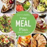 Free 7 Day Healthy Meal Plan (June 3-9)