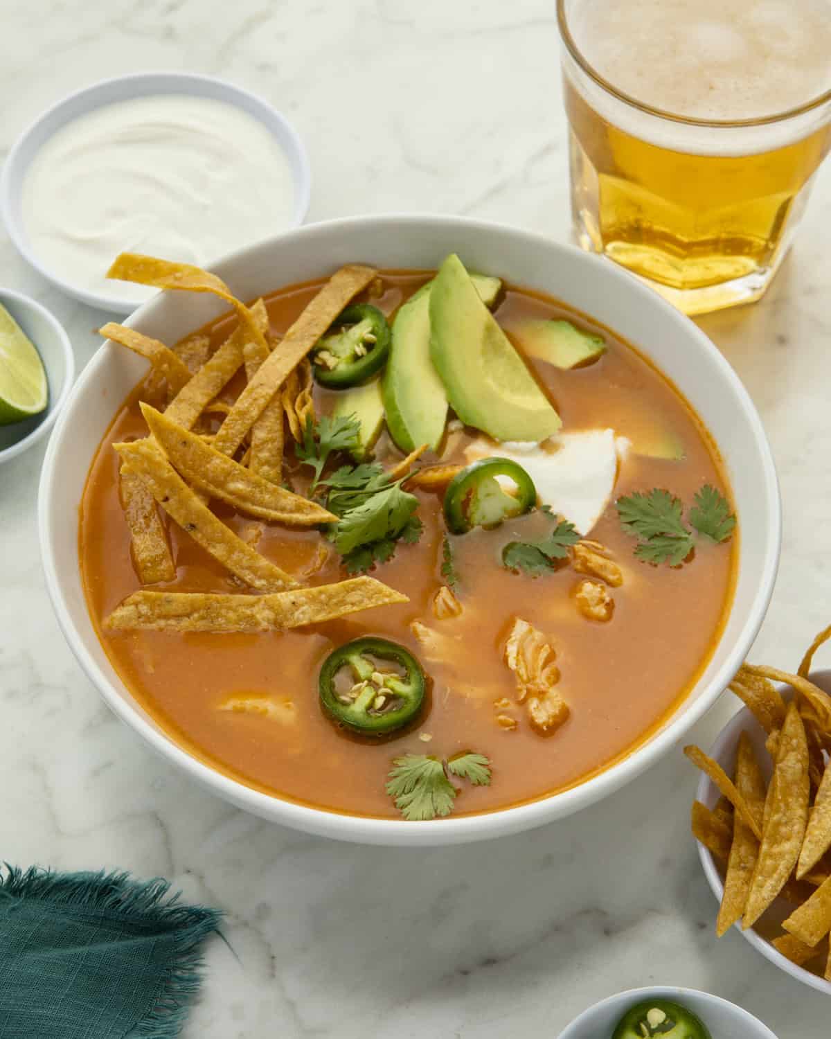 Chicken Tortilla Soup.