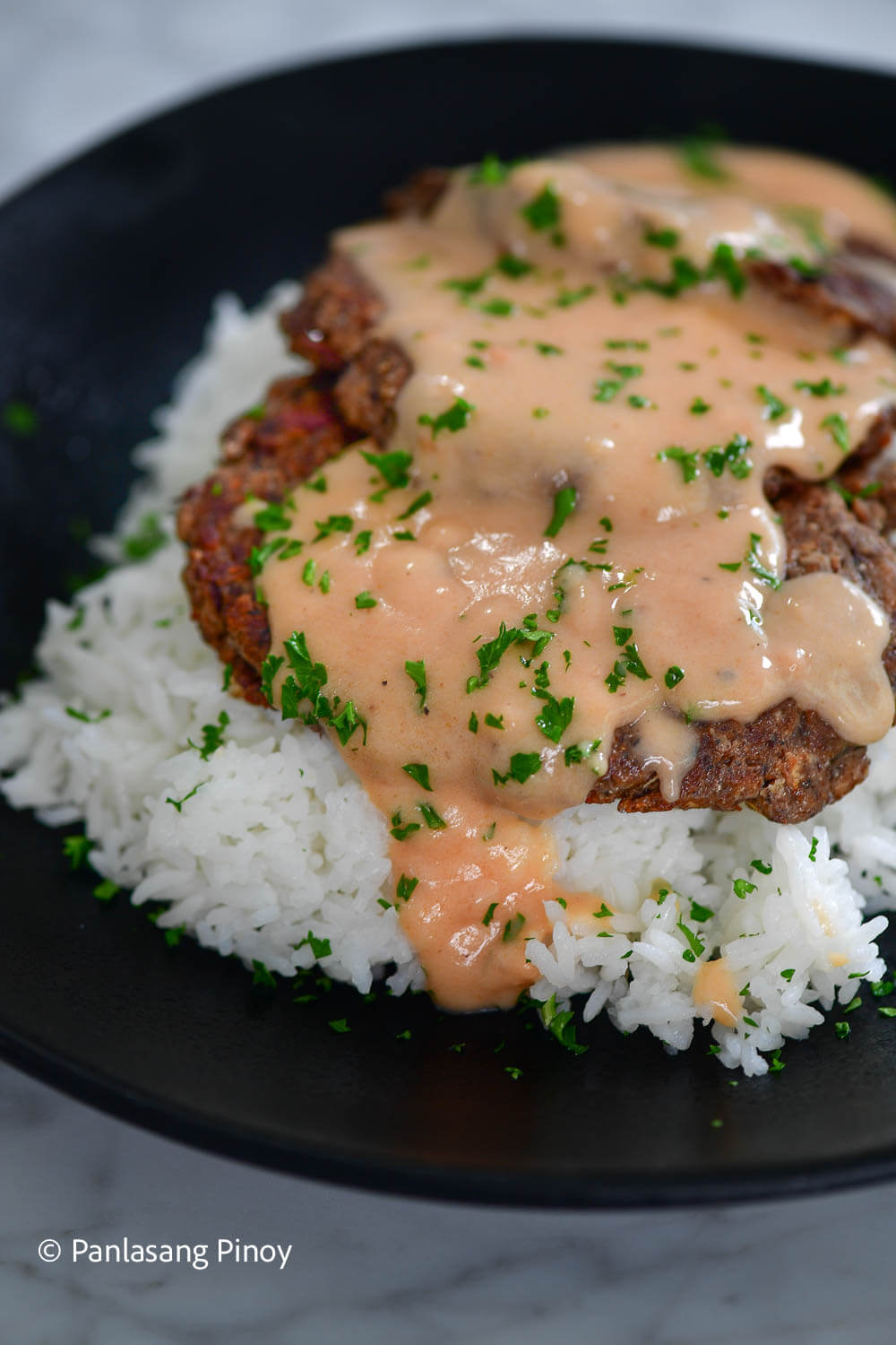 how to cook burger steak