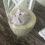 Coffee Milkshake with a Lovely Lavender Whipped Cream