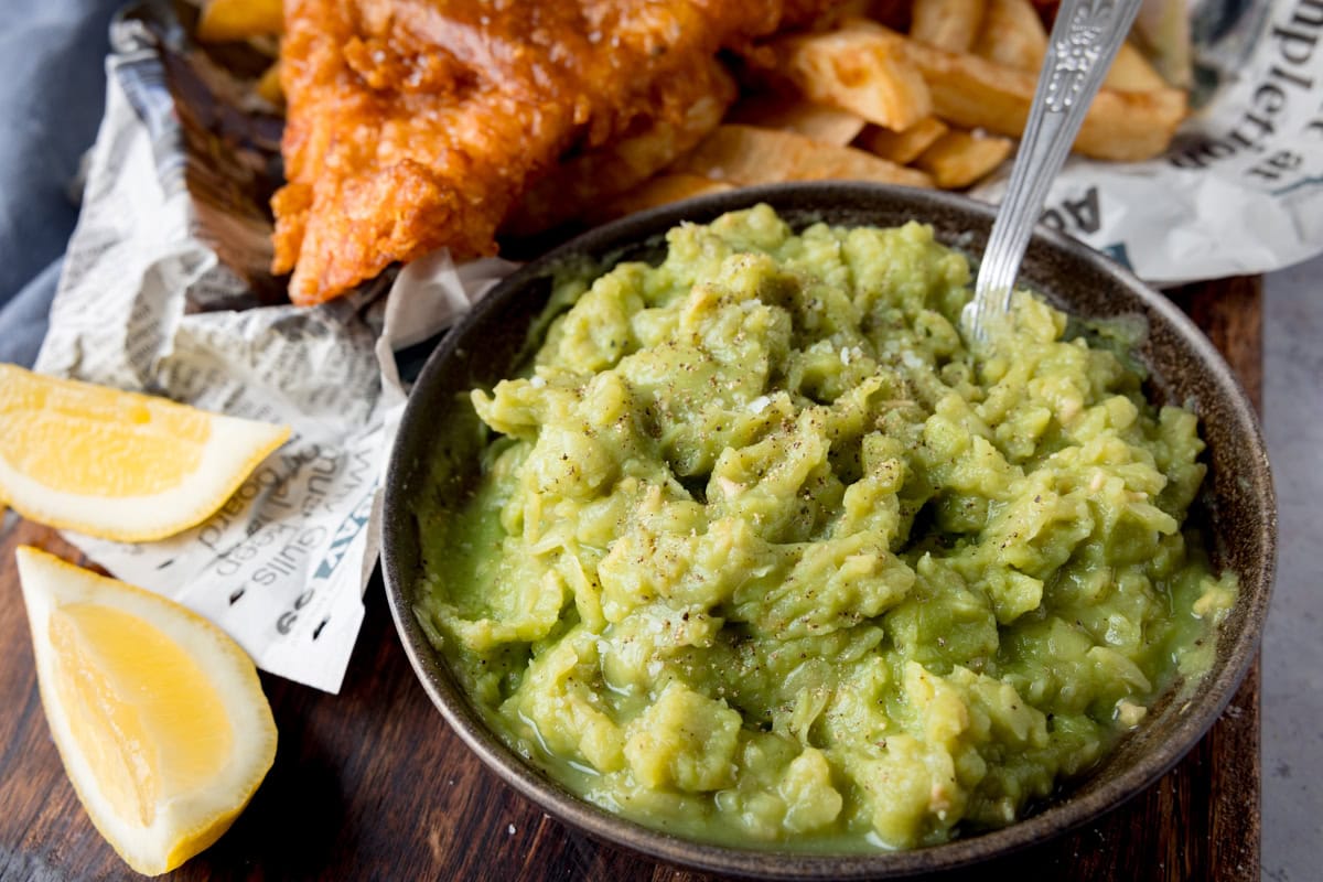 Chip Shop Style Mushy Peas