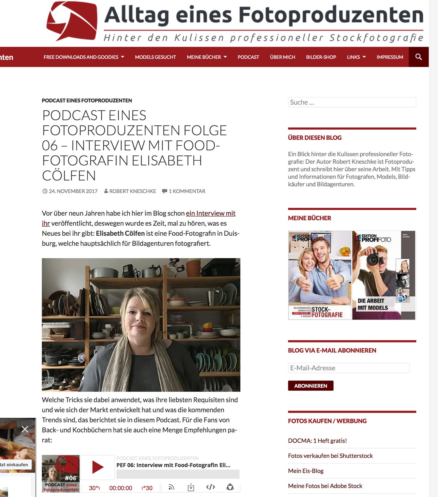 Podcast-Interview mit mir — Elisabeth Cölfen