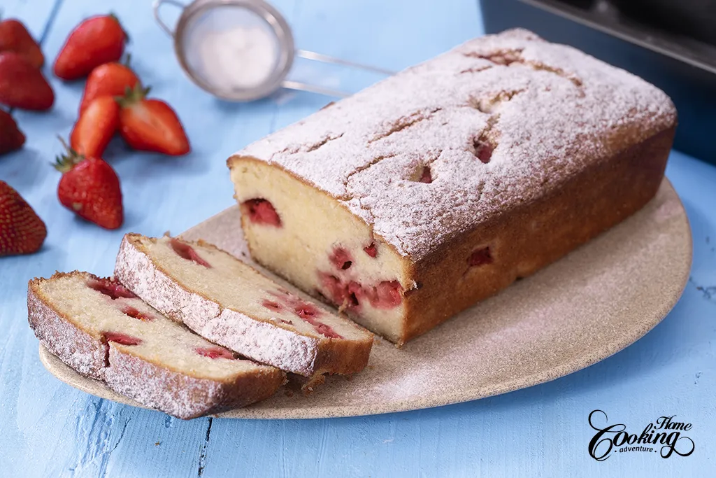 Strawberry Pound Cake