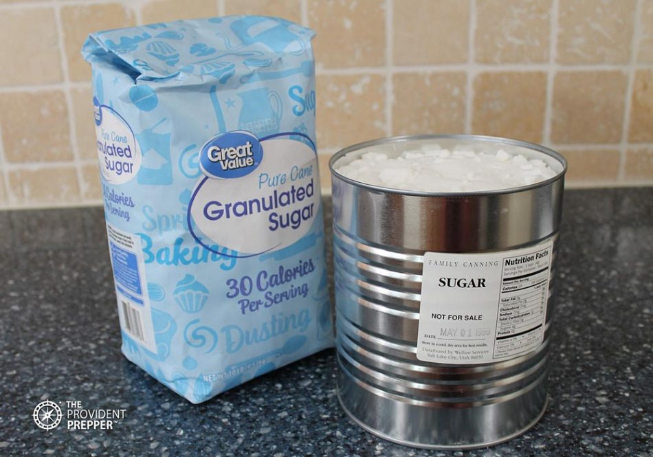 Food Storage: What is the Actual Shelf Life of Granulated or White Sugar