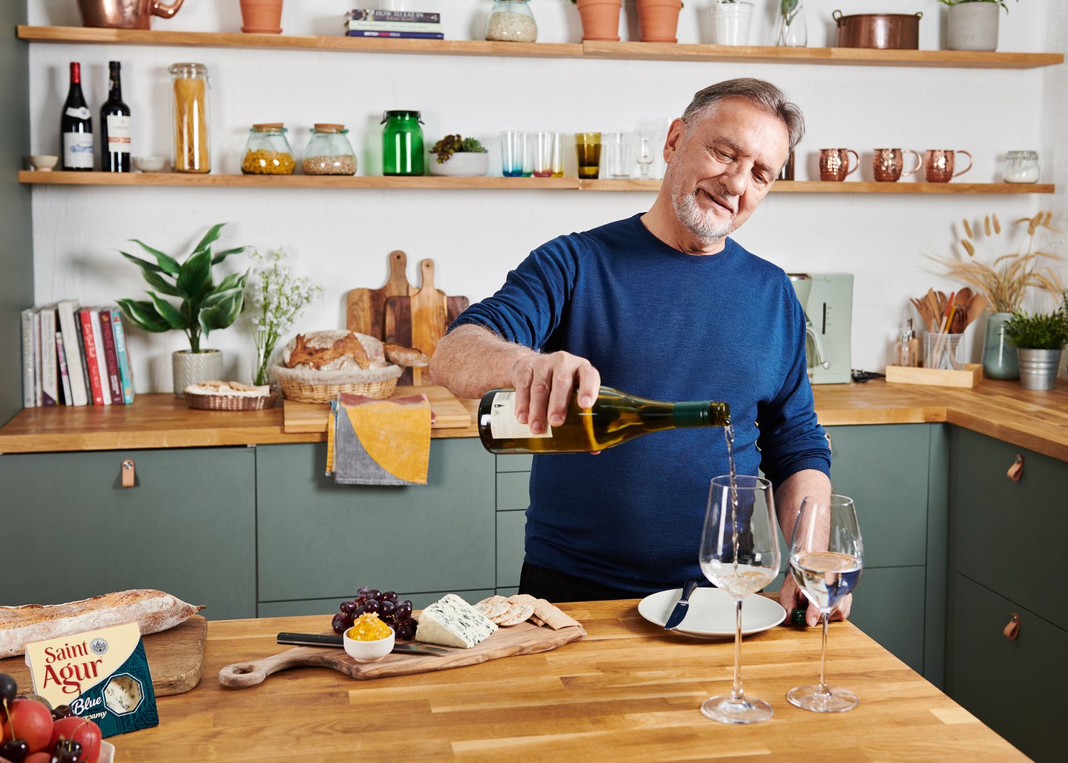 Raymond Blanc x Saint Agur — Holly Pickering, Lifestyle and Advertising Photographer London