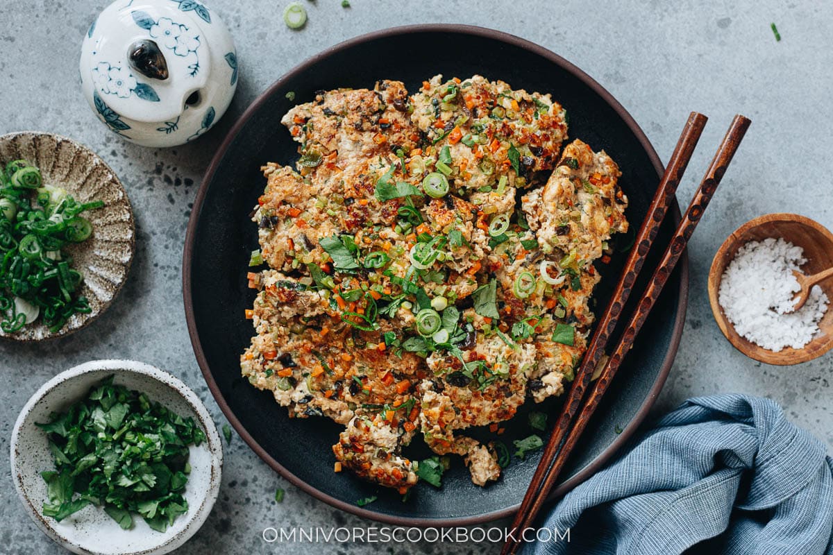 Ground Turkey and Tofu Scramble with Veggies