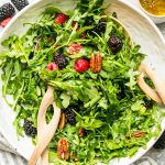 Salad with Berries and Pecans