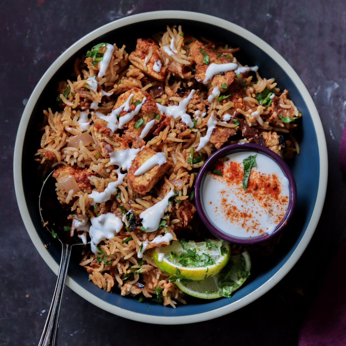 Lucknowi Biryani (easy oven recipe!)