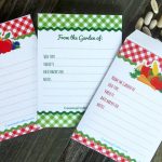 Free Printable Seed Saver Packets for collecting and storing fruit & vegetable seeds