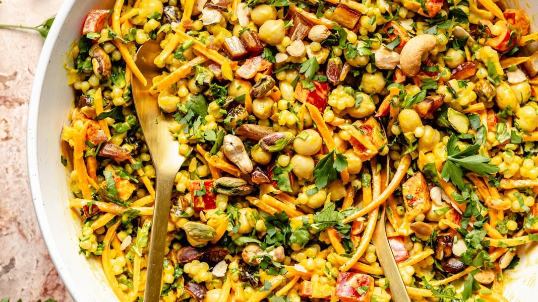 Curried Chickpea Couscous Salad | Ambitious Kitchen