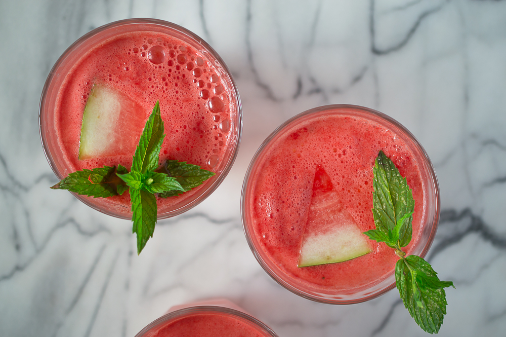 watermelon and mint juice — Spice & Hutch