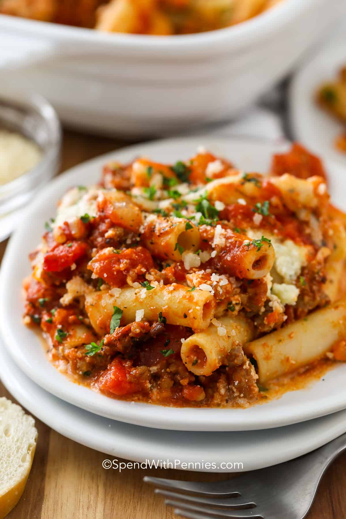 Baked Ziti - Spend With Pennies