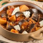 Greek Eggplant & Potato Stew (Yahni)