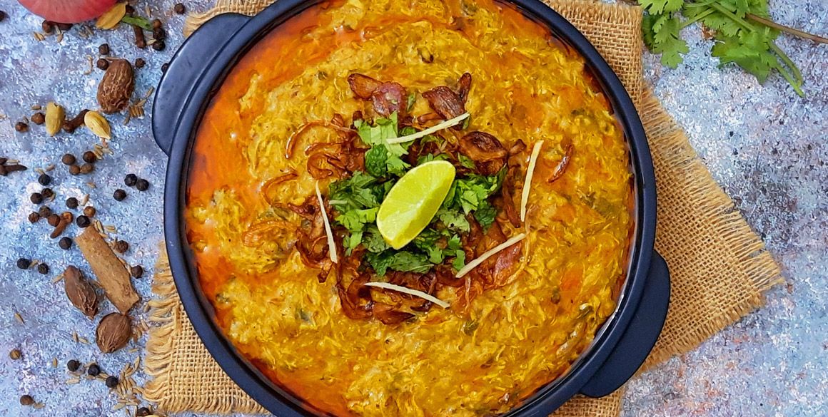 Hyderabadi Chicken Haleem (Nut-Free) Recipe