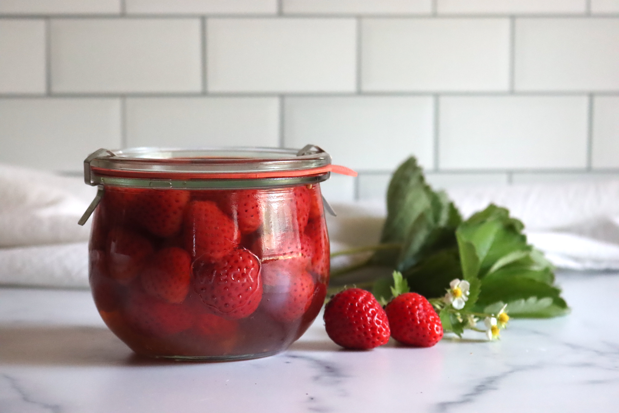 Pickled Strawberries