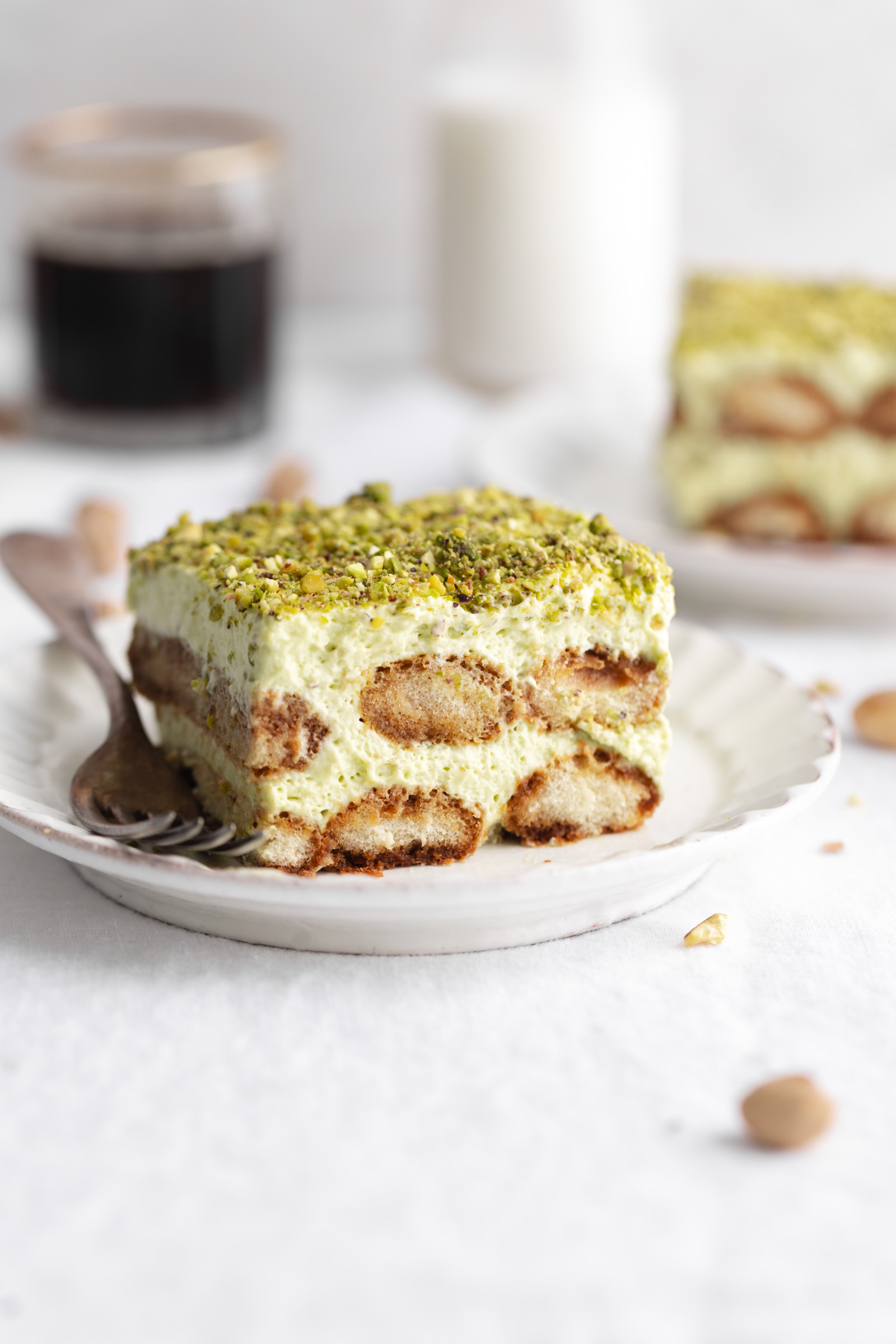 Pistachio Tiramisu - Broma Bakery