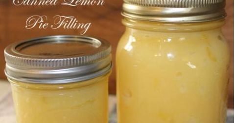 Good Fillings... Lemon Pie Filling