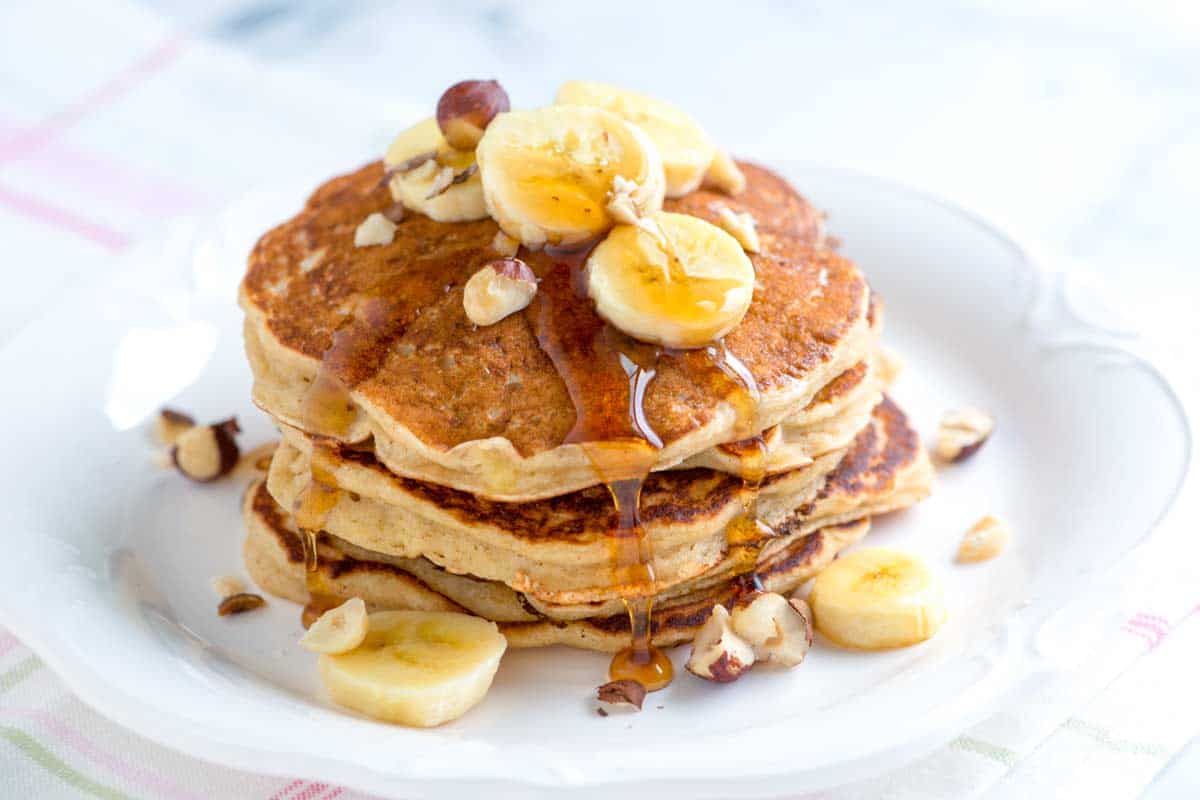 Buttermilk Banana Pancakes