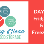 Spring Clean Your Food Storage DAY 1: FRIDGES AND FREEZERS