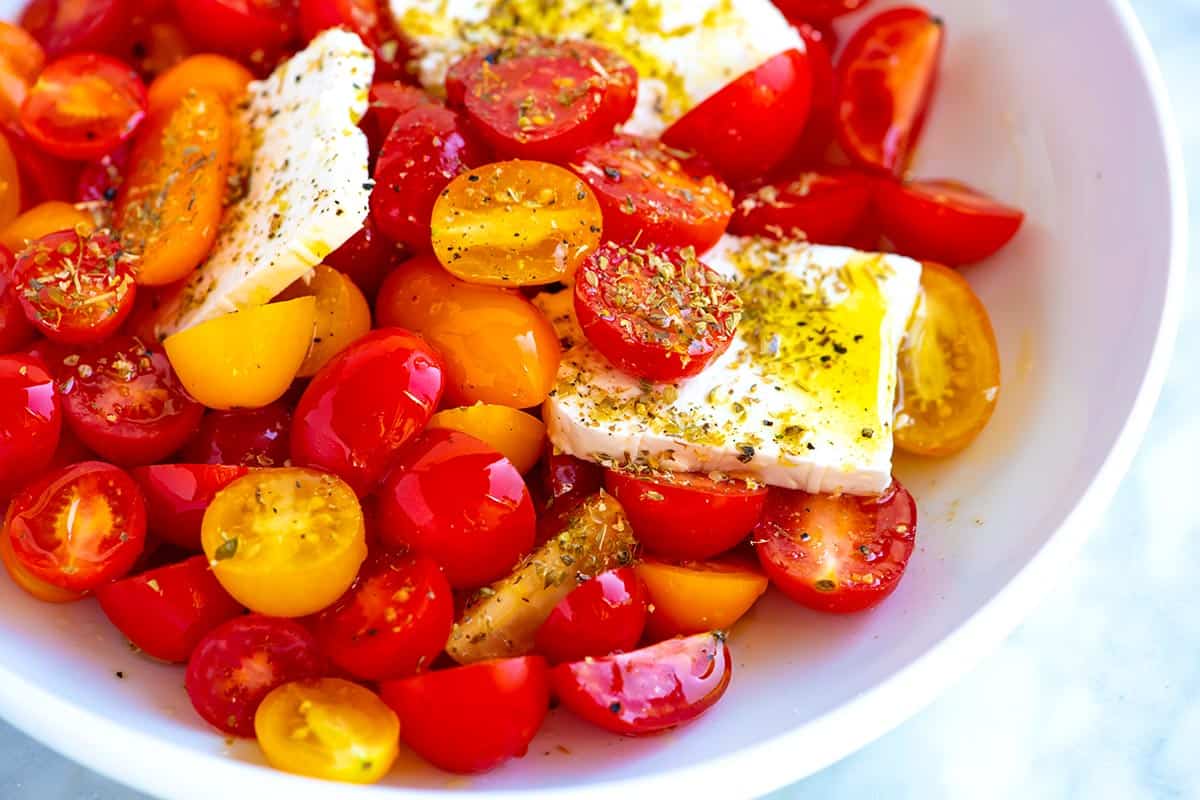 Easy Cherry Tomato Salad Recipe