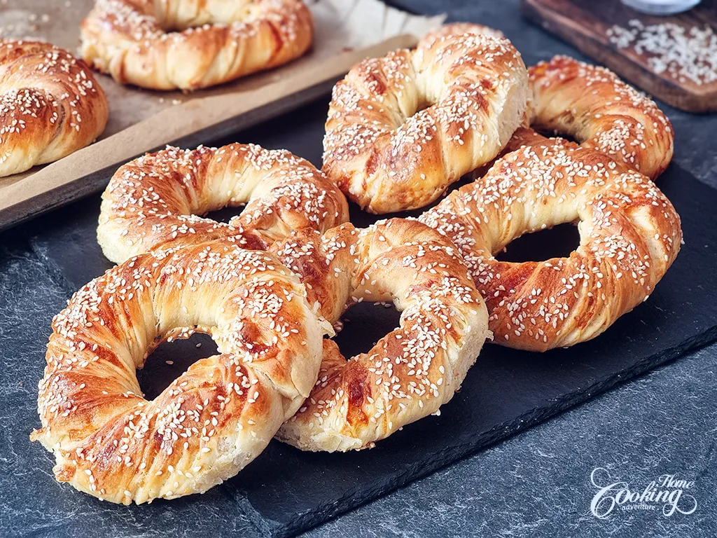 Twisted Cheese Bagels