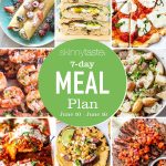 Free 7 Day Healthy Meal Plan (June 10-16)