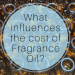 What influences the cost of fragrance oil?