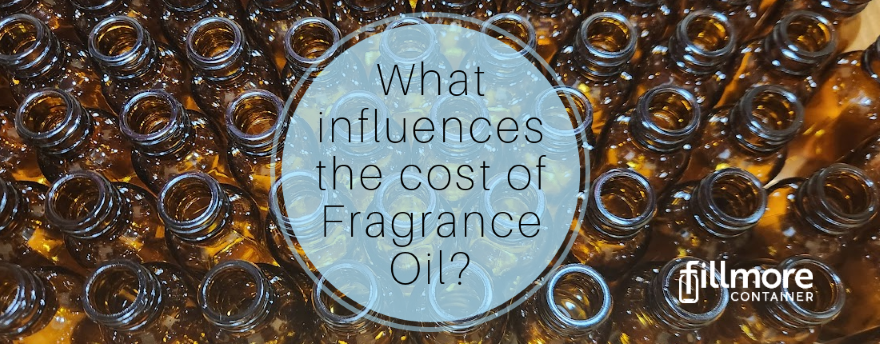 What influences the cost of fragrance oil?