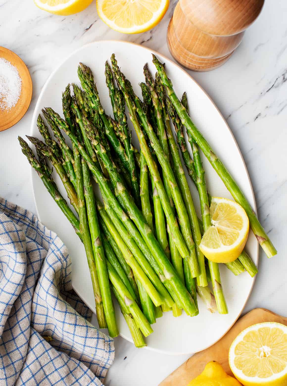 Air Fryer Asparagus Recipe - Love and Lemons