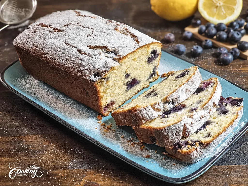 Blueberry Lemon Pound Cake