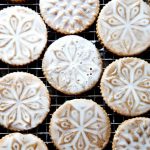 Stamped Spiced Brown Butter Sugar Cookies with Maple Glaze