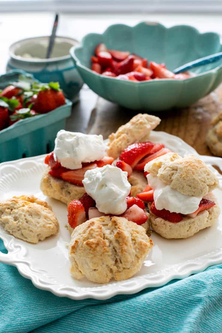 Easy Homemade Strawberry Shortcake Biscuits