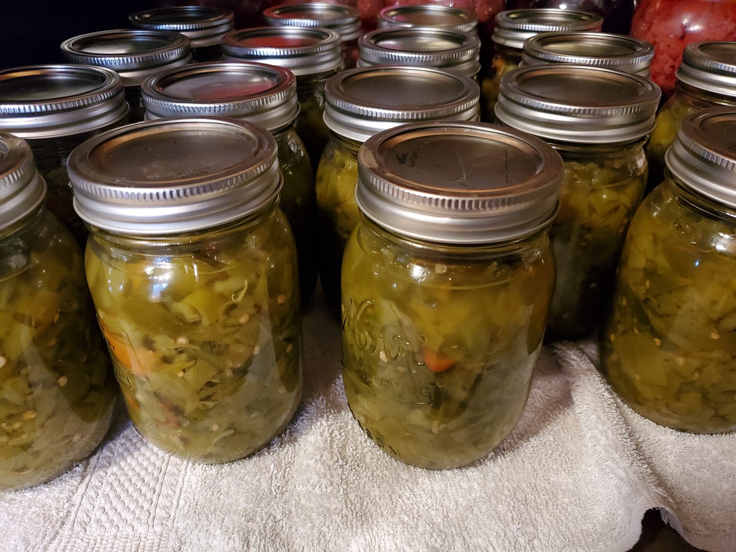 Canning Roasted Green Chili - Frugal Living on the Ranch