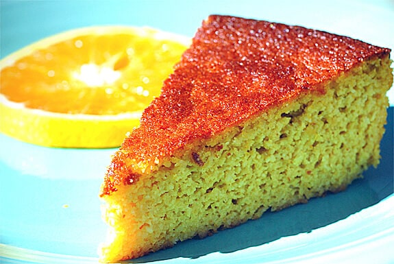 Gluten Free Orange Almond Flour Cake